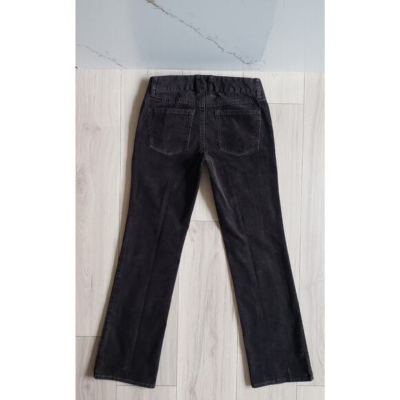VTG J Crew Pants Womens 2 Brown Corduroy Low Rise Y2K Tailored Trousers 29x30 - Picture 2 of 10